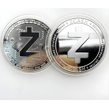 Přívěsek Mince Zcash Stříbrná
