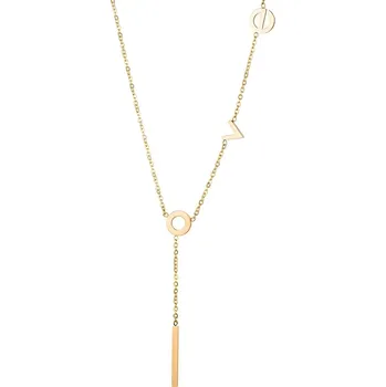 Náhrdelník IZMAEL Náhrdelník BI 28449 Zlatá KP28449