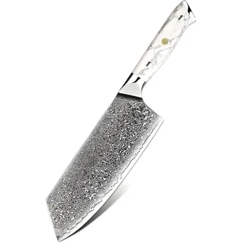 Kuchyňský nůž IZMAEL Damaškový kuchyňský nůž YU 37512 Cleaver/Bílá 33 cm