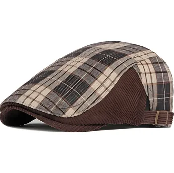 Čepice Pánský baret FO 26013 Hnědá