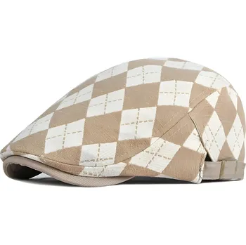 Čepice Pánský baret RI 25633 Hnědá
