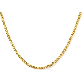 Řetízek IZMAEL Pánsky řetízek SC 22874 Zlatá/3mm/50cm KP22874
