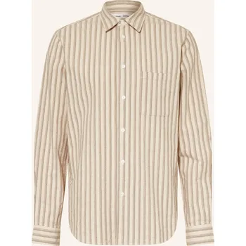 Pánská košile Samsøe Samsøe Pánská Košile Saliam Comfort Fit, béžová, 42