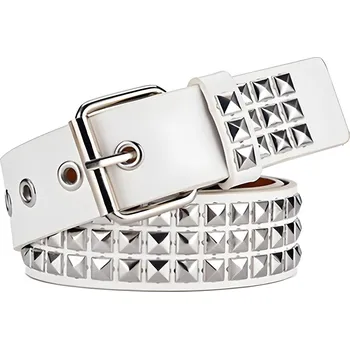 Opasek Vybíjený opasek Bílá