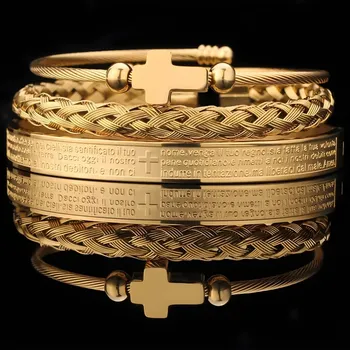 Náramek IZMAEL Náramky AL 34357 Zlatá KP34357