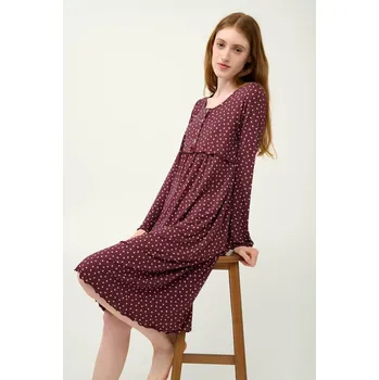Dámské noční prádlo Vamp Dámska noční košile z mikromodalu pro těhotné a kojící maminky 23031