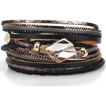 Náramek IZMAEL Náramek TI 24076 Černá KP24076