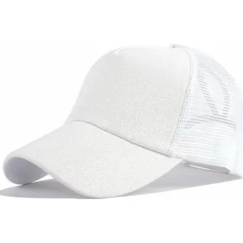 Kšiltovka Třpytivá Kšiltovka Bílá