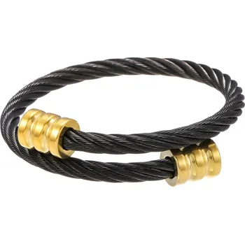 Náramek IZMAEL Náramek LO 27211 Černá/Zlatá KP27211