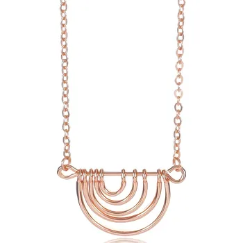 Náhrdelník IZMAEL Náhrdelník EL 21143 Zlatá/Růžová KP21143