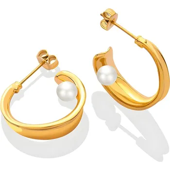 Náušnice IZMAEL Náušnice PA 21677 Zlatá KP21677