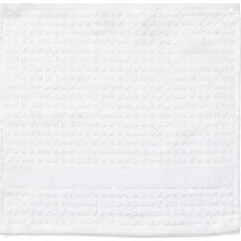 Ručník Bílý froté ručník z Bio bavlny 30x30 cm Check – JUNA ID_1807818