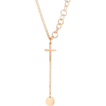 Náhrdelník IZMAEL Náhrdelník CC 24091 Zl.Růžová KP24091