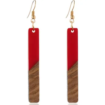 Náušnice IZMAEL Náušnice WO 32692 Červená KP32692