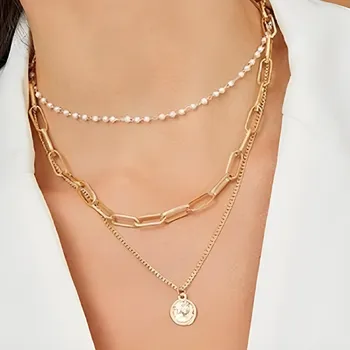 Náhrdelník IZMAEL Náhrdelník DI 7444 Typ14 KP7444