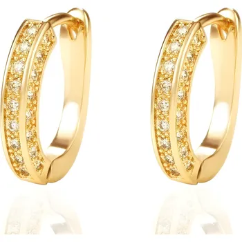 Náušnice IZMAEL Náušnice AM 28384 Zlatá KP28384