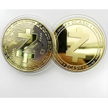 Přívěsek Mince Zcash Zlatá