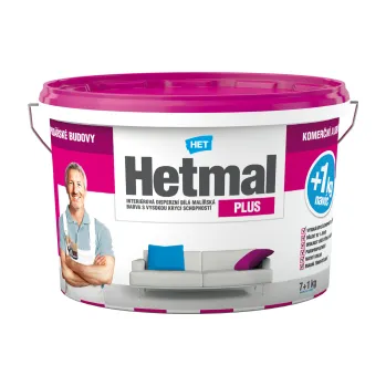 barva na zeď HET Hetmal Plus 71kg
