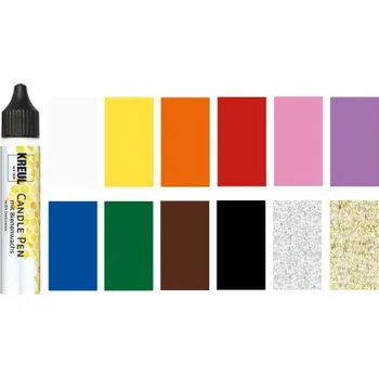 3D voskové pero pro malování svíček 29ml Černá