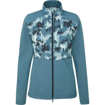 Ping Clare Zoned fleece dámská bunda, blue fusion/navy multi dámské, 38