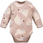 Eevi Body dlouhý rukáv Beary Cool BÉŽOVÁ - 80
