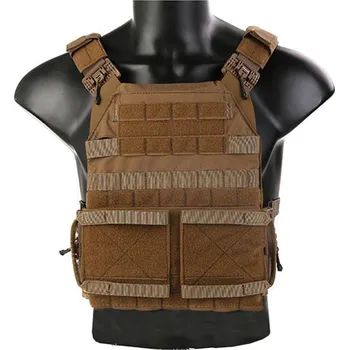 EmersonGear Vesta Blue Label Quick Release Jumpable Plate Carrier 2.0 - Coyote Brown