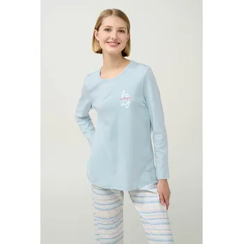 Dámské pyžamo Vamp Dámské zimní bavlněné pyžamo 23306