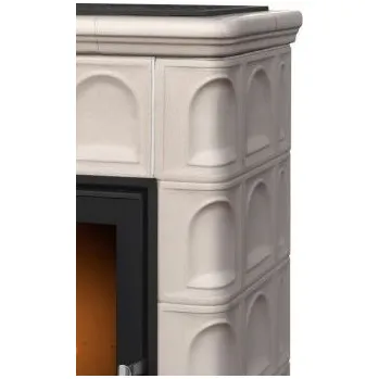 Krbová kamna ABX, spol. s.r.o. ABX Iberia KP I. černý korpus, opláštění kachle ahornweiss 7 kW