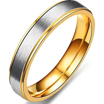 Prsten IZMAEL Pánský Prsten LO 17422 Zlatá/Stř. KP17422 59mm KP17422