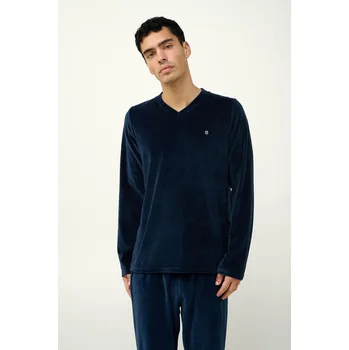 Pánské pyžamo Vamp Pánské sametové pyžamo 23704