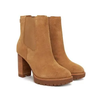 Dámské kozačky Polokozačky LAUREN RALPH LAUREN 802942566001 Hnědá 41