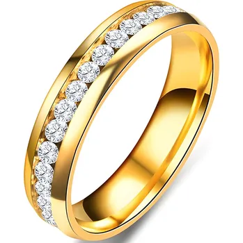 Prsten IZMAEL Prsten EN 3373 Zlatá KP3373 57mm KP3373