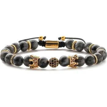 Náramek IZMAEL Náramek ER 34439 Černá/Zlatá 3 KP34439