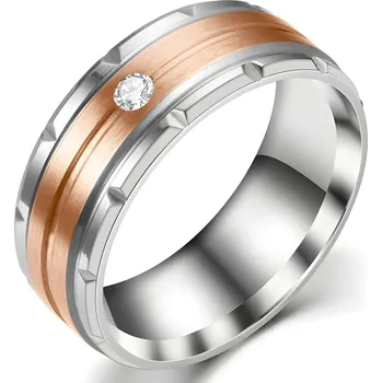 Prsten IZMAEL Prsten IN 17410 Stř./Zl.Růžová KP17410 67mm KP17410