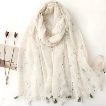 Šátek Šátek MA 38431 – Bílá/Vícebarevná