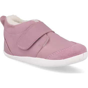 Dívčí obuv Barefoot dětské zimní capáčky Bobux - Rover Arctic Lilas růžové Velikost: 22