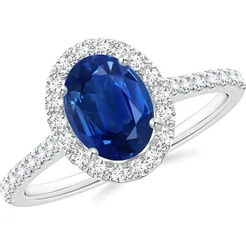 Prsten IZMAEL Prsten RO 35612 Blue Stříbrná/Modrá KP35612 52mm KP35612