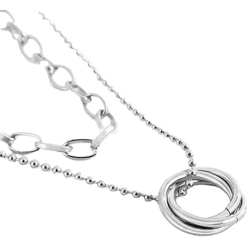 Náhrdelník IZMAEL Náhrdelník DA 15151 Stříbrná KP15151