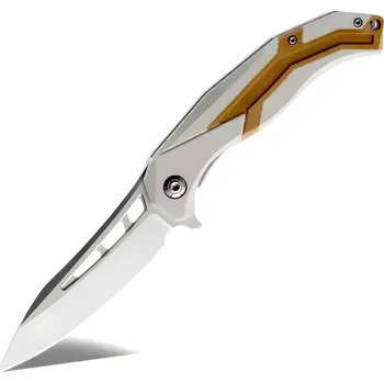 Kuchyňský nůž IZMAEL Outdoorový skládací nůž SI 35050 Sivá/Hnědá 9.5 cm