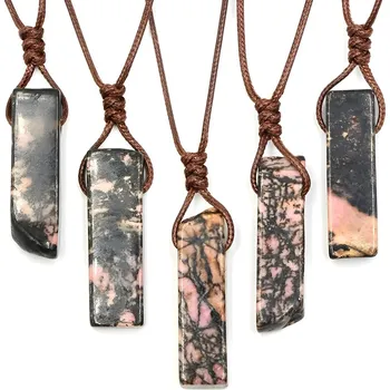 Náhrdelník IZMAEL Náhrdelník Colorful Stone Hnědá/Černá KP28564