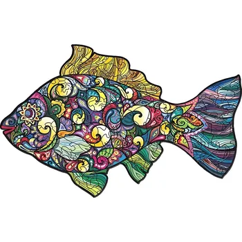 3D puzzle IZMAEL Dřevěné puzzle Fische/L 197 ks