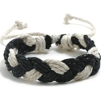 Náramek IZMAEL Náramek TI 33204 Černá/Bílá KP33204