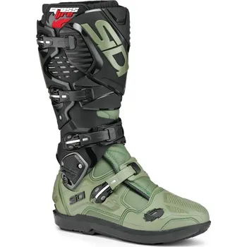 Moto obuv Moto boty SIDI Crossfire 3 SRS černé / army zelené 47