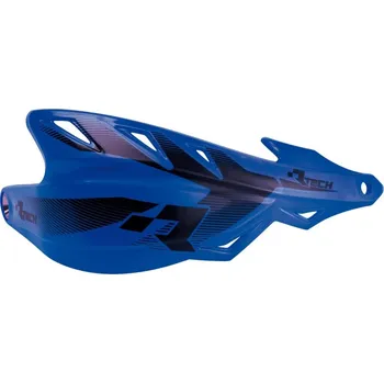 Chránič ruky pro motocykl Kryty páček RAPTOR, RTECH (modré, vč. montážní sady)