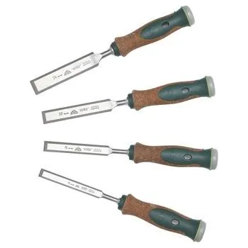 Dláto STUBAI speciální dláta s korkovou rukojetí 4dílná sada