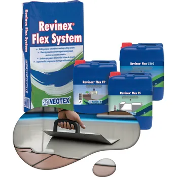 Hydroizolace NEOTEX Cementová hydroizolace podlahy a balkonu před položením dlažby