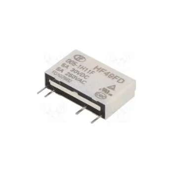 Elektronická součástka Relay electromagnetic SPST-NO Ucoil 5VDC 5A 5A/250VAC PCB