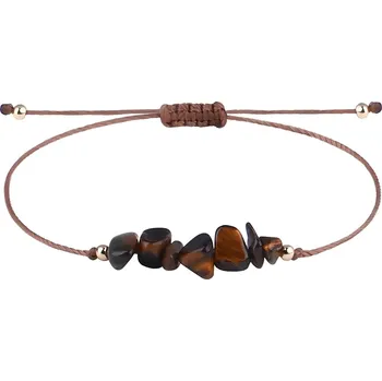 Náramek IZMAEL Náramek BE 28470 Černá/Hnědá KP28470