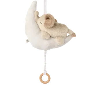 Hračka pro nejmenší Liewood Hudební hračka Mandy Baby Elephant Mist Sandy