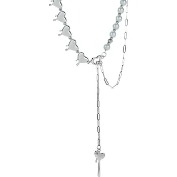 Náhrdelník IZMAEL Náhrdelník PL 20886 Stříbrná KP20886